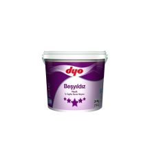 Dyo Beşyıldız Plastik İç Cephe Duvar Boyası 20 Kg #Tüm Renkler#