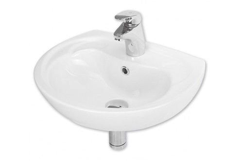 Oval Düz Ayaksız Lavabo Taşı 40x50