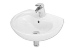 Oval Düz Ayaksız Lavabo Taşı 40x50