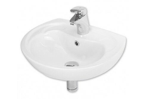 Oval Düz Ayaksız Lavabo Taşı 45x55