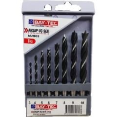 Bay-Tec Ahşap Uç Seti 8 Parça Mu1803