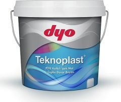 Dyo Teknoplast Ptfe Katkılı Teflonlu İpek Mat İç Cephe Boyası 2,5 Lt #Tüm Renkler#