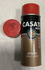 Casati 400ml Düz Bayrak Kırmızı Sprey Boya