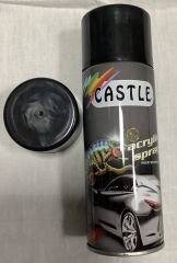 Castle 400ml Düz Siyah Sprey Boya