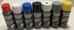 Castle 400ml Düz Siyah Sprey Boya