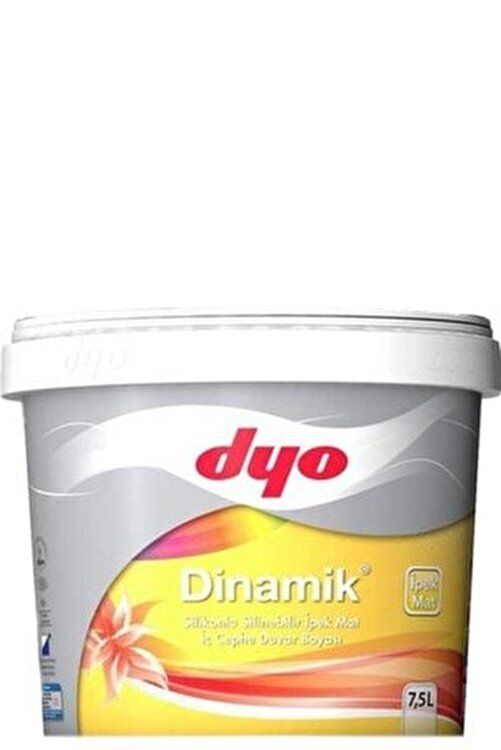 Dyo Dinamik Silikonlu İpek Mat İç Cephe Boyası 7,5 LT #tüm Renkler#