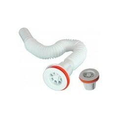 Muff Matik Kısa Körüklü Lavabo Sifonu Mufflu