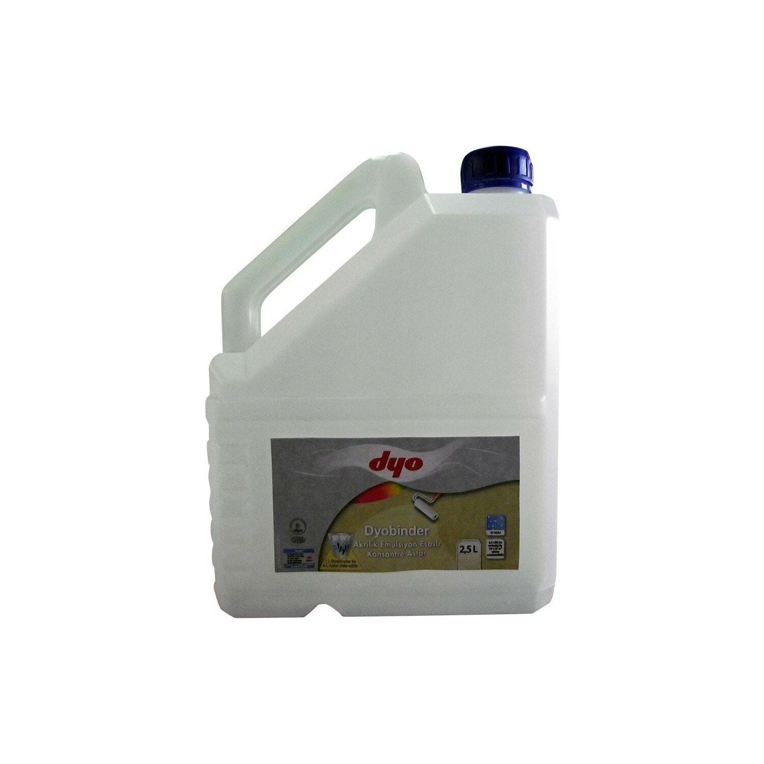 Dyo Dyobinder Akrilik Emülsiyon Esaslı Konsantre  Astar 2,5 Lt