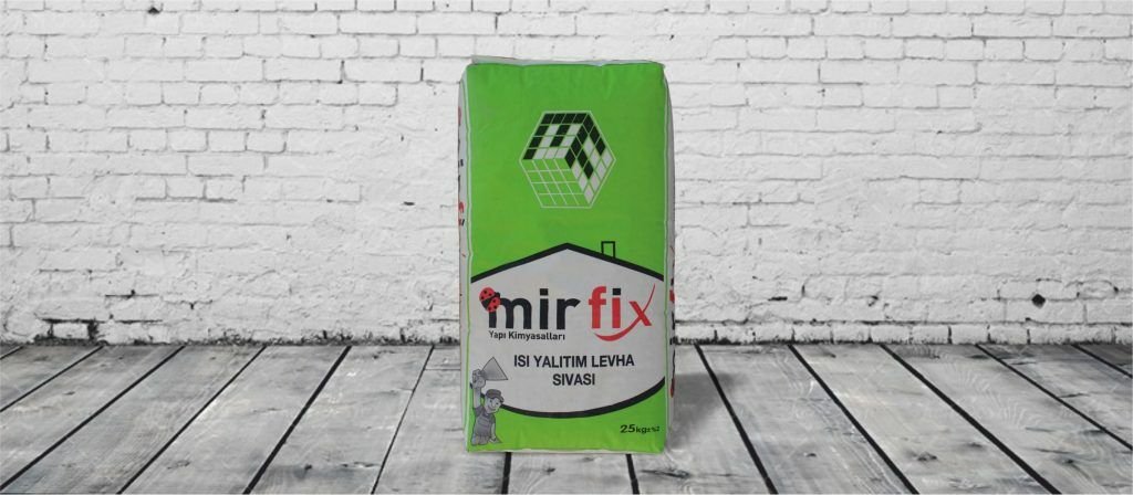 Mirfix Levha Sıvası Köpük Sıvası 25 Kğ