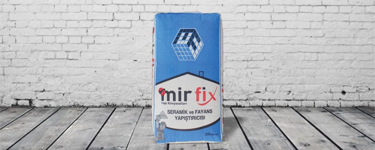 Mirfix Fayans (Seramik) Yapıştırıcısı 25 Kğ