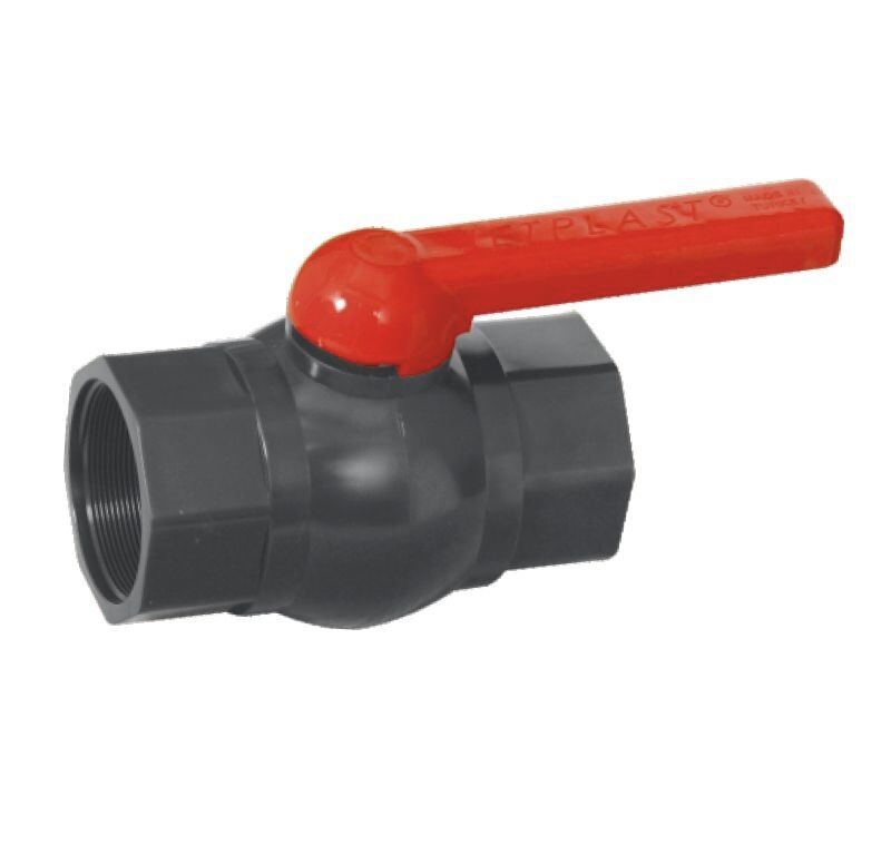 32’Lik Pvc Küresel Vana 1” Plastik Vana