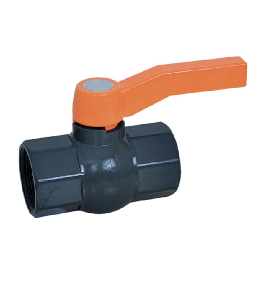 32’Lik Pvc Küresel Vana 1” Plastik Vana