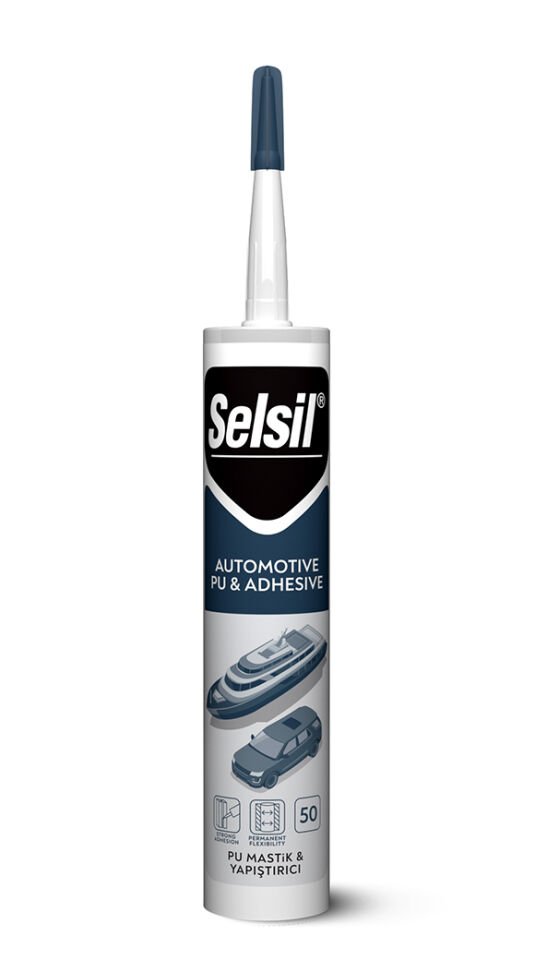Selsil PU Mastik Siyah 280ml Dayson PU Mastik