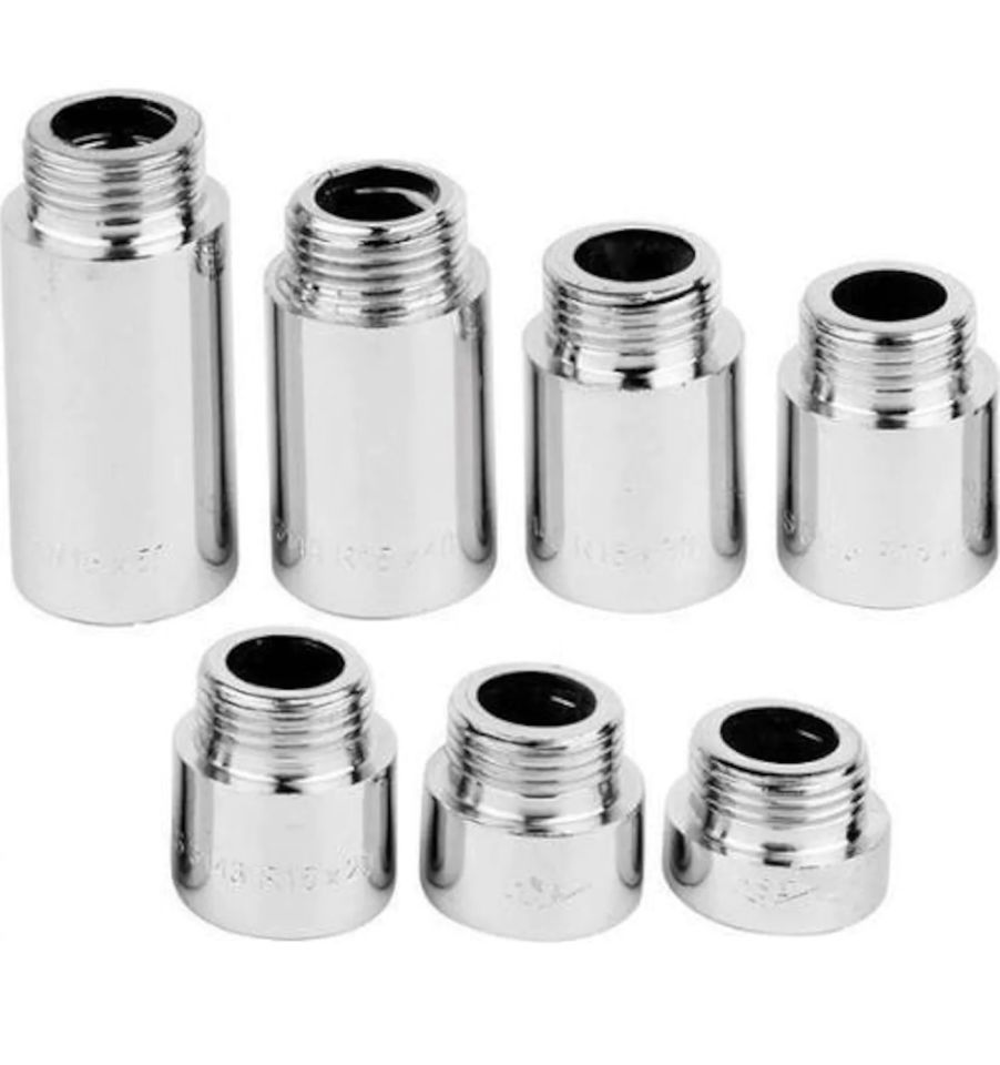 Krom 1/2 Musluk Uzatması 5cm