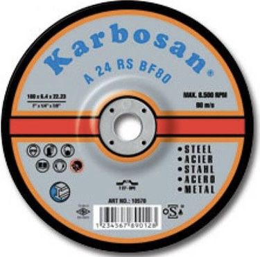 Karbosan 115mm Metal Çapakalma Diski Karbosan Taşlama Taşı