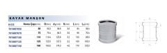 Fıratboru Pvc Dublex 50x50 Atık Su Kayar Manşon 50’Lilik Kayarmanşon