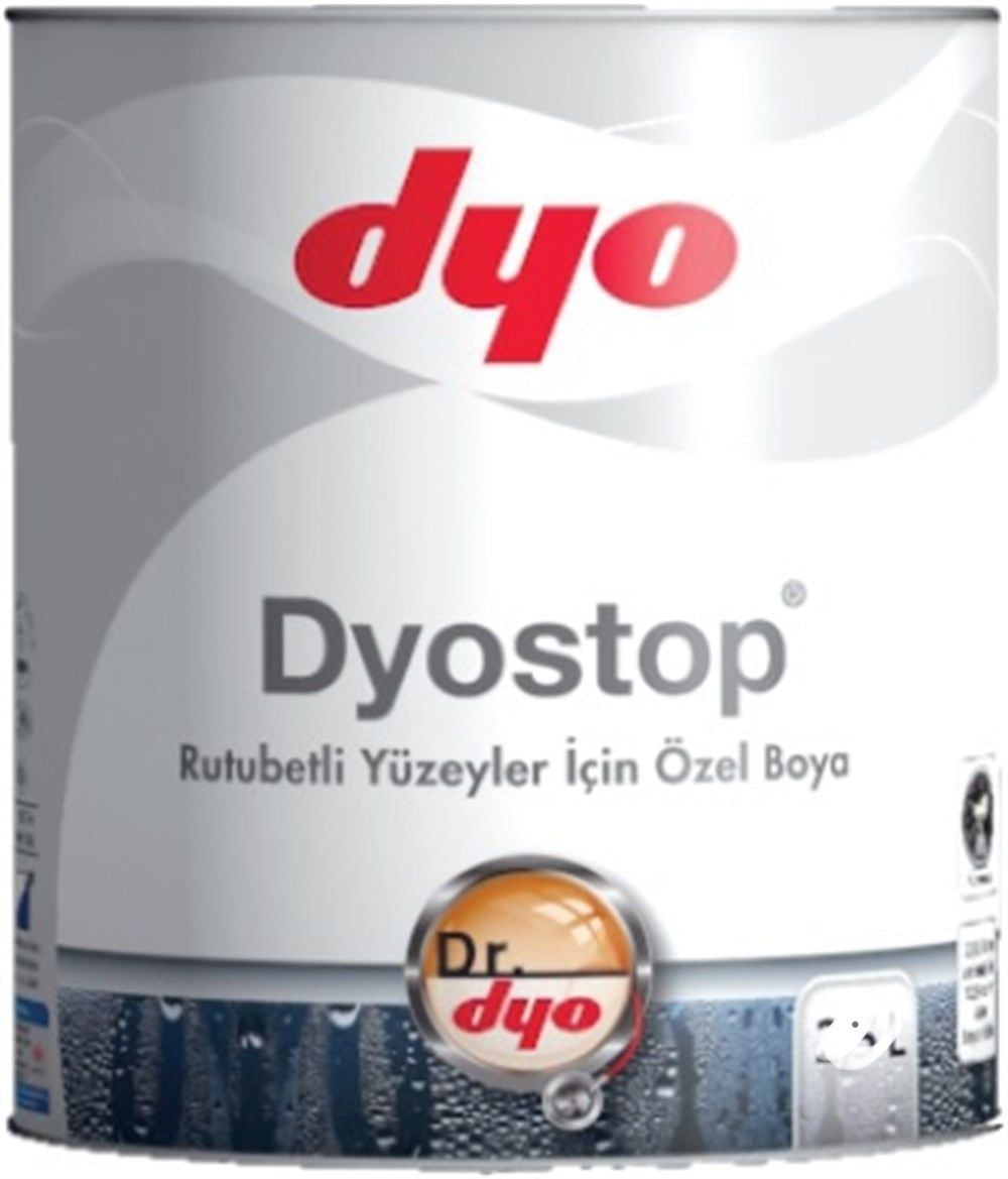 Dyo Dyostop Rutubetli Yüzeyler İçin Özel Boya 0,75 Lt Küf Boyası