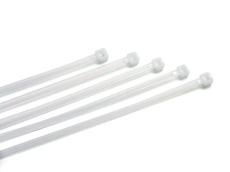 Beyaz Kablo Bağı 4.8x300 Mm Cırt Kelepçe