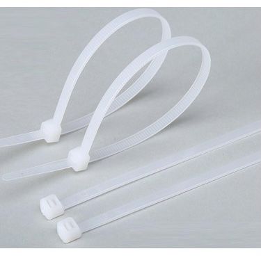 Beyaz Kablo Bağı 4.8x300 Mm Cırt Kelepçe