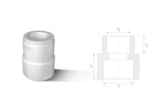 Fıratboru Pprc 40x25 Mm Redüksiyon 40x25 Yapışma Redüksiyon