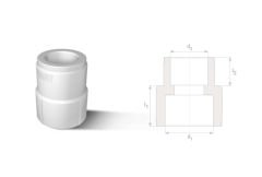 Fıratboru Pprc 40x32 Mm Redüksiyon 40x32 Yapışma Redüksiyon