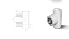 Fıratboru Pprc 25x20 Mm İç Dişli Te 25’den 20’ye İç Diş Te